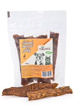 NATURECA pochoutka Masové pláty Husa, 100%maso 100g