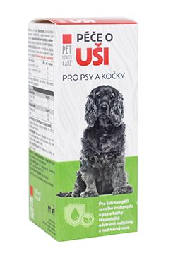 Péče o uši pro psy a kočky 100ml PHC