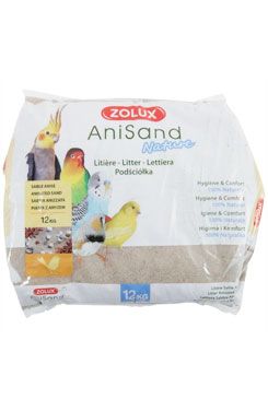 Podestýlka - písek pro ptáky s vůní anýzu AniSand Nature 12kg