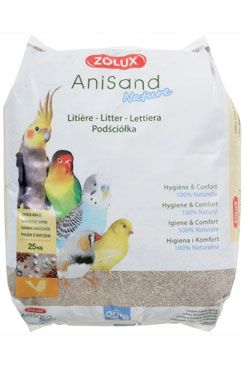 Podestýlka - písek pro ptáky s vůní anýzu AniSand Nature 25kg