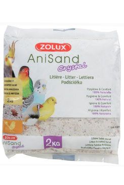 Podestýlka - písek pro ptáky s vůní anýzu AniSand Crystal 2kg