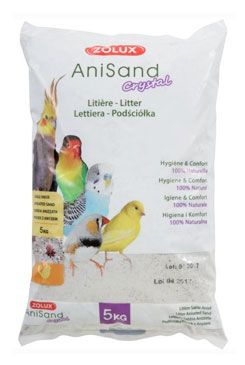 Podestýlka - písek pro ptáky s vůní anýzu AniSand Crystal 5kg