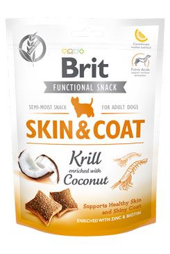 Brit Care Dog Functional Snack Skin&Coat Krill 150g