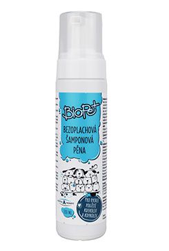 BIOPET bezoplachový šampon/pěna 200ml