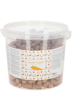 Pochoutka pro koně DELIZIA mrkev 3kg kbelík