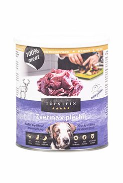 Topstein Zvěřina v plechu 800g