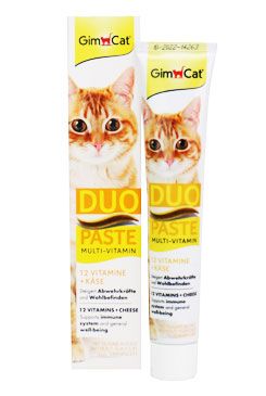 Gimcat Pasta DUO multivitamín+sýr 50g