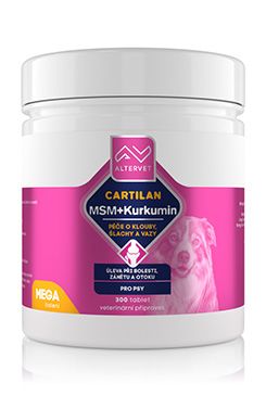 CARTILAN MSM+KURKUMIN Mega 300tbl Altervet