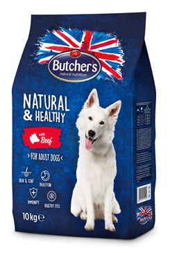 Butcher's Dog Natural&Healthy Dry s hovězím masem 10kg