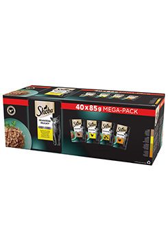 Sheba kapsa Drůbeží výběr 40x85g