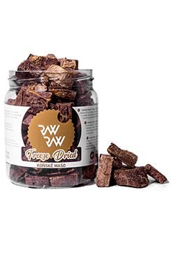 Raw Raw pochoutka mrazem sušené Koňské maso 80g