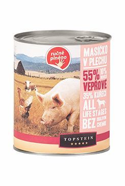 Topstein Masíčko v plechu - vepřové 800g
