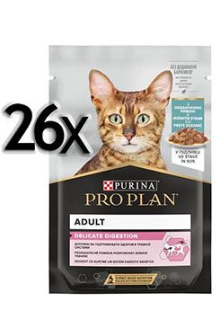 ProPlan Cat  kaps. Delicate O.Fisch 26x85g