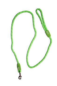 Vodítko BUSTER Reflective lanové 180cm/13mm limetkové