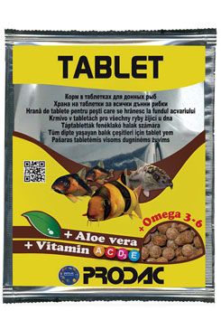 Krmivo pro ryby Prodac Tablet 12g