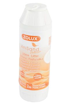 Podestýlka - písek pro ptáky s drcených skořápek a vůní anýzu AniSand Primo 2kg Zolux