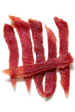 Pochoutka poloměkké kachní plátky 100g