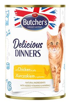 Butcher's Cat Delicious kuřecí v želé konz. 400g