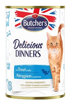 Butcher's Cat Delicious rybí v želé konz. 400g
