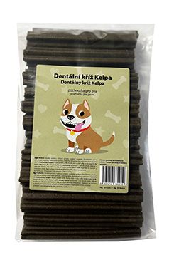 Pochoutka Dentální kříž Kelpa 12,5cm 50ks