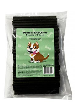 Pochoutka Dentální kříž CHloro 12,5cm 50ks