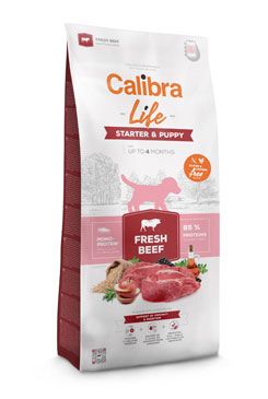 Calibra Dog Life Starter&Puppy Fresh Beef 12kg 