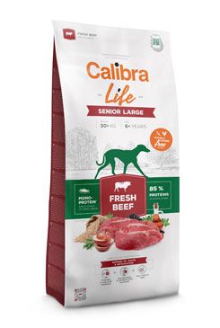 Calibra Dog Life Senior Large Fresh Beef 12kg 
