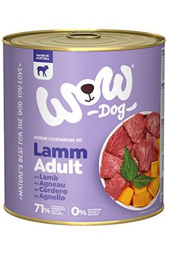 WOW konzerva Jehněčí s dýní Adult 800g
