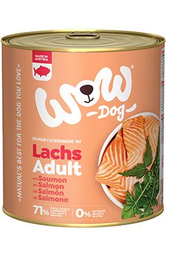 WOW konzerva Losos s rajčaty Adult 800g
