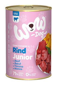 WOW konzerva Hovězí s dýní Junior 400g