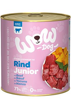 WOW konzerva Hovězí s dýní Junior 800g