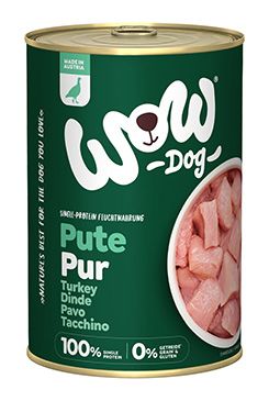 WOW konzerva PUR Krocan monoprotein 400g