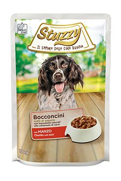 Stuzzy Dog kapsa Adult kousky hovězí 100g