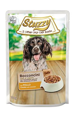 Stuzzy Dog kapsa Adult kousky kuřecího 100g