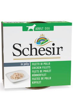 Schesir Dog konz. Adult kuřecí filé 150g