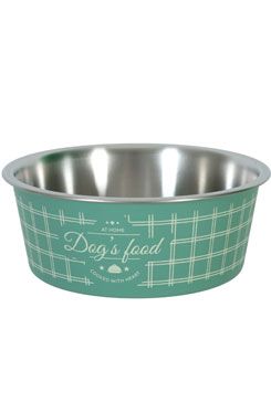 Miska nerez pes FOOD DOG 750ml zelená Zolux