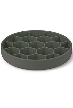 Miska Slow Feeder SILICONE šedá L Zolux