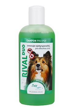 Šampon Bea antiparazitární Rival DUO pes,dl.srst 200ml