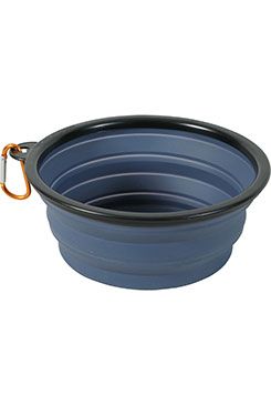 Miska skládací BIVOUAK 450ml silikon modrá Zolux