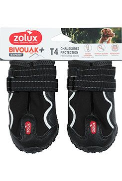 Botička ochranná BIVOUAK černá T4/7cm Zolux