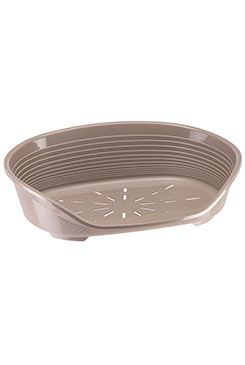 Pelech plast SIESTA DLX 6 hnědý 70,5x52x23,5cm FP