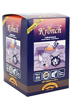 KRONCH LakseMoisse GrainFree pro psy/kočky,losos6x100g