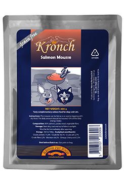 KRONCH LakseMoisse GrainFree pro psy/kočky,losos6x300g
