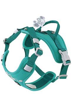 Postroj Hurtta Weekend Warrior II ECO paví zele 75-100