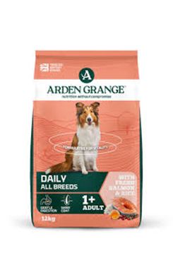 Arden Grange Dog Adult with fresh Salmon&Rice 12kg