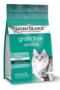 Arden Grange GF Cat Adult Sen.Oc.White Fish&Potato 2kg
