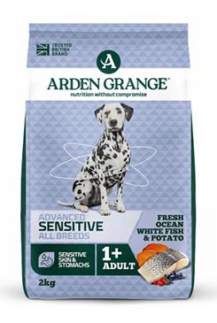 Arden Grange GF Dog Adult Sen.Oc.White Fish&Potato 2kg
