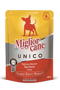 Miglior Cane Unico MINI kapsička pro psy krůtí 80g