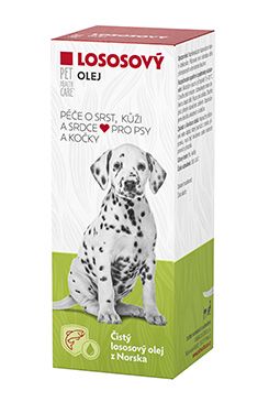 Péče o srst,kůži,srdce pro psy,kočky los.olej250ml PHC