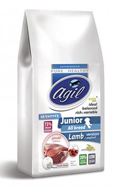 Agil Junior All Breed Sensitive GF Lamb&Venison 10kg